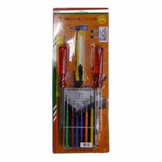 東久 9PC工具組 精密螺絲刀套裝, CF5006, 1組