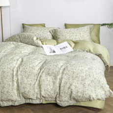 LoveCity 寢城之戀 台灣製 50支100%萊賽爾天絲 兩用被床包組