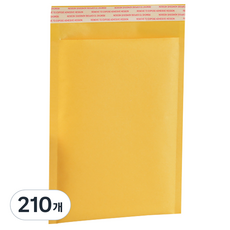 防撞泡泡紙包裝安全袋 黃色, 210個