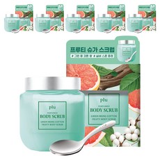 plu 果香蜜糖身體磨砂膏 Green Mong Cotton, 500g, 6個