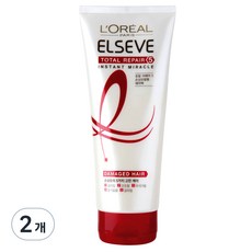 로레알파리 엘세브 토탈 리페어 5 인스턴트 미라클 헤어팩, 170ml, 2개