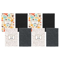 Zayeongram 神奇除焦雙面菜瓜布, 1入, 8個