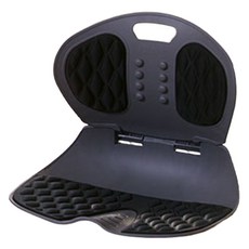 리브맘 접이식 자바체어 + 전용가방 세트, 그레이 + 블랙