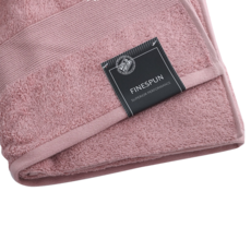 Mundotextil 經典系列葡萄牙方巾 33x33cm 6入組 100%棉, 珊瑚粉, 1組