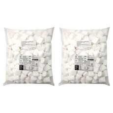 SAMJIN 三進 白棉花糖, 1kg, 2包