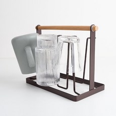 Siligarden 摩登杯架, 1個, 棕色