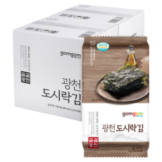 gomgom 廣川便當海苔, 5g, 128包