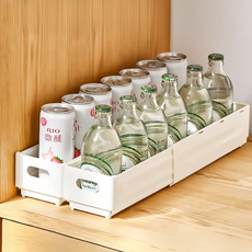 FAmILyLIFE 生活 伸縮自如可疊加折疊收納盒2入組 3.2~6L 350g, 白色, 1組