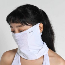 怪獸網眼口罩, 白色