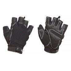 AOLIKES 奧力克斯 110加墊重訓手套 男女通用, M(18.5~19.5cm), 黑色, 1雙