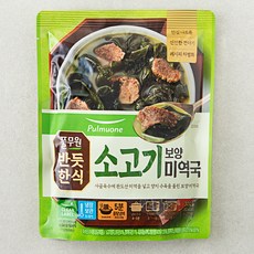 풀무원 반듯한식 소고기 보양 미역국, 300g, 1개