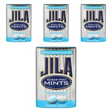 JILA PEPPERMINT薄荷錠 無糖, 34g, 4盒