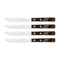 트라몬티나 폴리우드 테이블나이프, 다크브라운, 4개