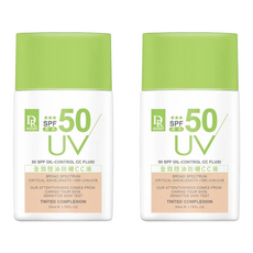 DR.HSIEH 達特醫 全效控油防曬CC液 SPF50 輕盈不油膩, 潤色, 50ml, 2瓶