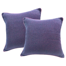 J&N 異國風情北非抱枕 Set 2 填充棉 枕套材質: 91%聚酯纖維 9%嫘縈, 紫色