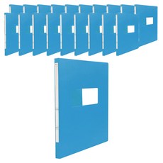 Youngoh 紙質進度文件夾 220 x 320 mm YF9112, 20個, 藍色