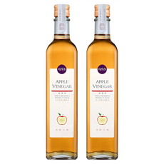 HSU'S LEGEND 潭酵天地 橡木桶純釀造水果醋 蘋果醋, 2個, 500ml