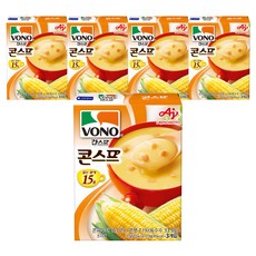 AJINOMOTO 味之素 VONO 玉米濃湯即食包, 57g, 5盒