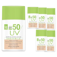 DR.HSIEH 達特醫 全效控油防曬CC液 SPF50 輕盈不油膩, 潤色, 50ml, 6瓶