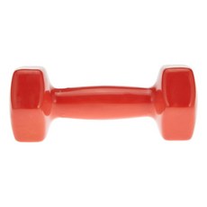 三次方 塑身小啞鈴 1Kg-紅色, 1支