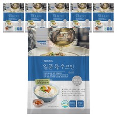 바다원 일품 육수코인 깊은맛 20p, 100g, 6개