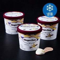 하겐다즈 바닐라 미니컵 멀티팩 아이스크림 (냉동), 100ml, 3개입, 1개
