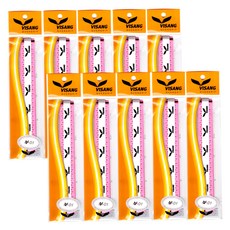 VISANG 羽球 / 網球球拍握把布 10入, 粉紅色