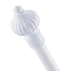 홈드레브 프리미엄 커튼봉 미파 25mm, 6자 (105~195cm), 화이트