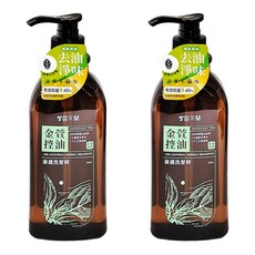 雪芙蘭 養護洗髮精 金萱控油 阿里山金萱茶 深層去油淨味, 500g, 2件