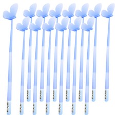 2000 蝴蝶矽膠中性筆 01-0302, 隨機出貨, 14個