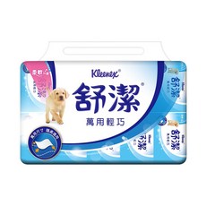 Kleenex 舒潔 萬用輕巧包抽取衛生紙, 10包, 1袋