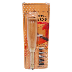 日本DIY自動皮帶打孔器 Set 6件組, 單手操作 握感舒適, 多功能使用, 可替換沖頭, 不適用, 1組