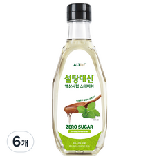 설탕대신 액상시럽 스테비아, 6개, 525g