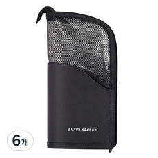 MIUM 直立式刷具包, 6個, 黑色