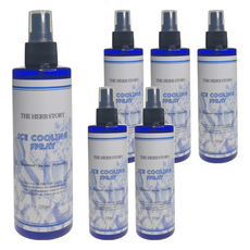 더허브스토리 아이스 쿨링 스프레이 바디미스트, 220ml, 6개