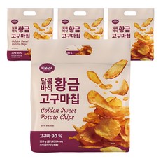 로마나 황금 고구마칩, 320g, 4개