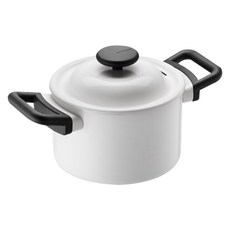 LocknLock 樂扣樂扣 IH爐適用雙耳湯鍋 LDE1182IH, 奶油象牙白, 18cm