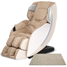 제스파 루넉스 블루투스 안마의자 ZPC2111 + 전용 러그 ZP540 세트 방문설치, ZPC2111(안마의자),ZP540(전용 러그), 화이트 + 실버