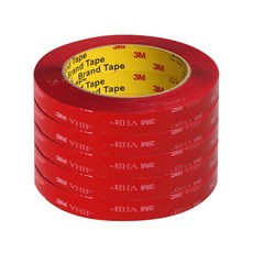 3M 雙面膠帶 透明 14mm 5m, 5個