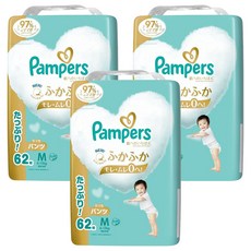 Pampers 幫寶適 日本境內版 尿布 褲型, M, 186片