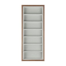 J&C LOCKS 眼鏡展示架 木質 7格, 混合色, 1個