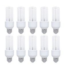 GE 三波長緊湊型 EL 燈泡 20W E26, 白光, 10入