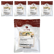 소스생활 옛날잔치국수 분말, 500g, 5개