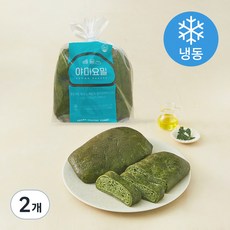 야미요밀 정성가득 채식 노지참쑥 쌀치아바타 3개입 (냉동), 465g, 2개