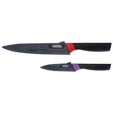 THERMOS 膳魔師 不鏽鋼刀具2件組 FA-05N, 1套, 主廚刀 + 水果刀