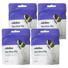 마다마올리바 피티드 이탈리안 올리브믹스, 30g, 4개