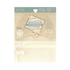 KEYTOSS 詰朵斯 SL605 無染 無螢光 角型洗衣網 蕾絲細網 50×60cm, 1個