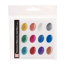 Kuretake 吳竹 珠寶水彩盒，12色