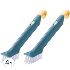 DailyPick 多功能縫隙清潔刷, 4個, 藍色