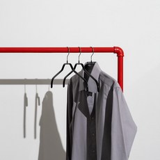 MAWA Silhouette防滑弧形衣架 41F, 12個, 黑色